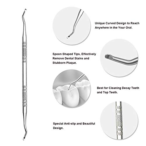 image for not know Dental Tools, 6 Pack Dental Picks Teeth Cleaning Oral Care Ki