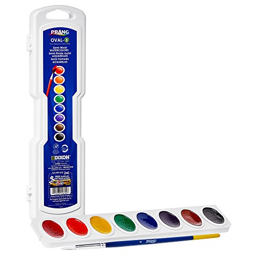 Prang Watercolor Paint Set, 8 Colors - Image 4