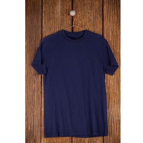 Image of Titox Regular Fit Pure Cotton Round Neck T-Shirt for Men & Women