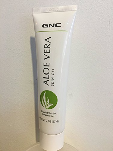 GNC Aloe Vera Skin Gel 2oz - 4 Tubes each of 2 oz