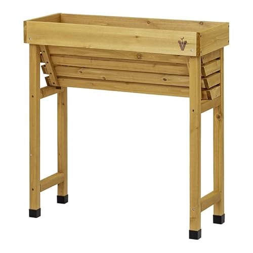 タカショー プランター ホームベジトラグ ウォールハガー スリム ナチュラル 鉢 植木鉢 木製 野菜 花 VGT-WH05F