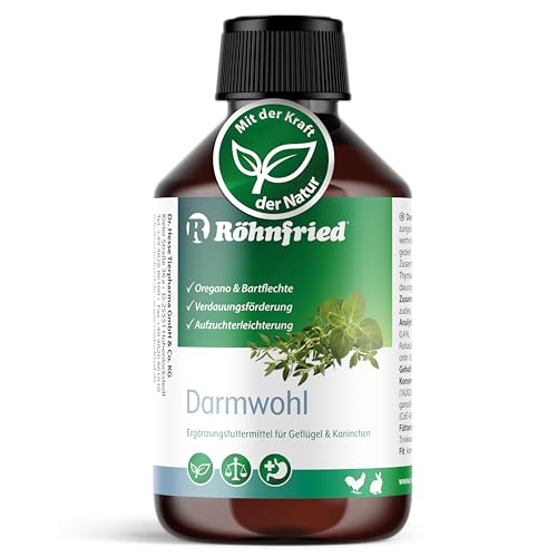 röhn Fried darm Bien-être, complément Alimentaire (250 ML) pour Nager, de la volaille et Petits Animaux, geförderte verdauung & erleichterte aufzucht, avec...