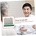 VALICLUD 1 Set Portable Weekly Pill Organizer Compartment Medicine Box Convenient for Travel Separate Sub Shell Design