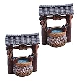 Mini figuras de bonsái decorativas: puedes crear tus propios jardines de hadas especiales para esas personas especiales. mini adorno de jardín