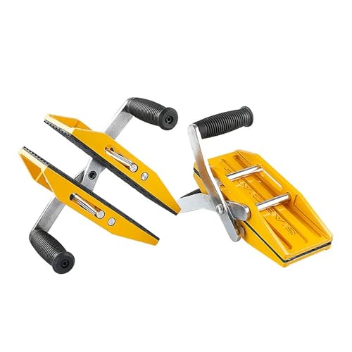 Pinces de levage pour plaques de pierre et pose de grands vitrages sur chantier - 2
