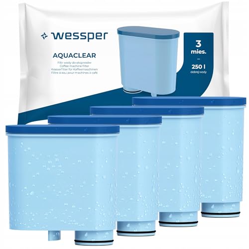 Wessper Filtro de Agua para Cafetera Automatica, Compatible con...