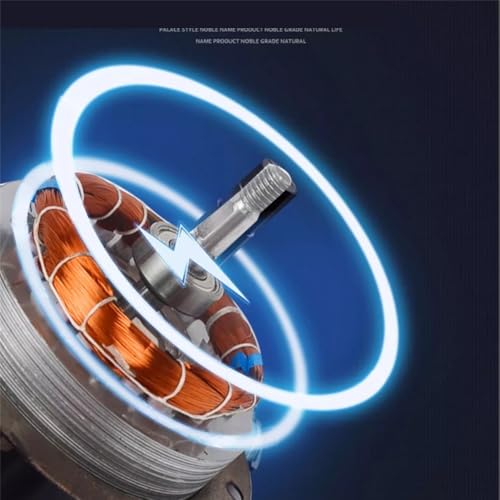 Ventilateur d'extraction 20 cm haut de gamme avec grand conduit d'aspiration mural - 4