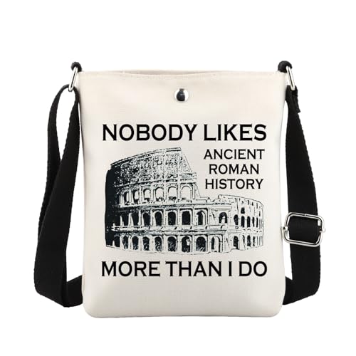 MBMSO Ancient Roman History Crossbody Bag Historian Gift for History