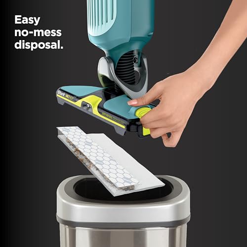 Shark VACMOP Reveal Cordless Vacuum & Spray Mop, Green, VM401 - image 7