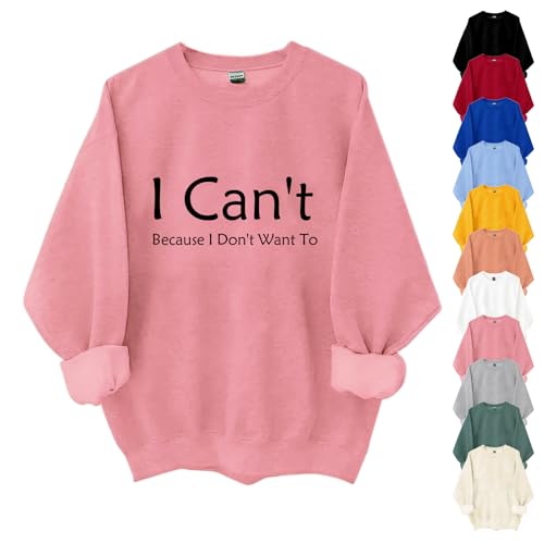 I Can't Because I Don't Want to Sweatshirt, I Can't Because I Don't Want to Shirt, Funny Sweatshirt