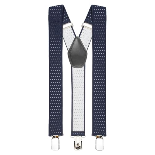 Image of Peluche Steaming Polka Dot Suspenders (3.5cm Strap Width Elastic)