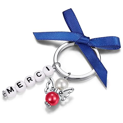 15 Keyrings in Organza Bag for Gifts Cover