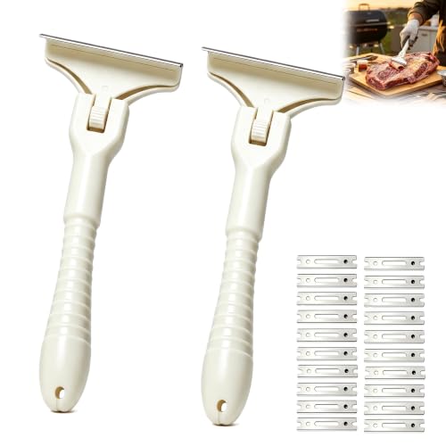 Handheld Fat Trimmer for Beef & Pork, Stainless Steel T-Shaped