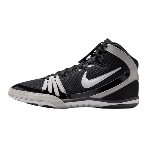 Nike Men's Freek Wrestling Shoes (11.5, Black/White)