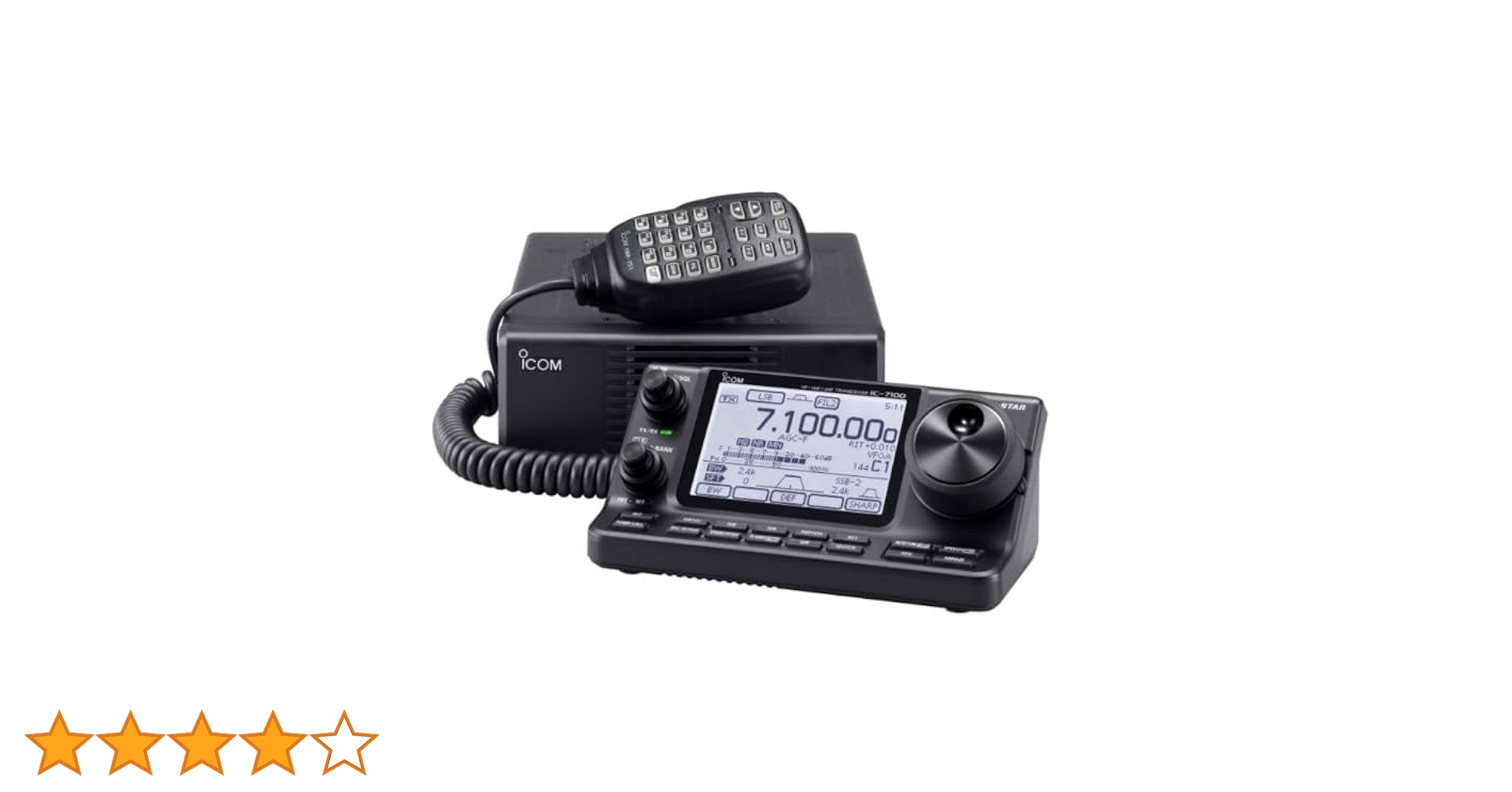 ICOM IC-7100M トランシーバー Amazon | IC-7100M アイコム HF＋50MHz＋144MHz＋430MHz〈SSB/CW/RTTY