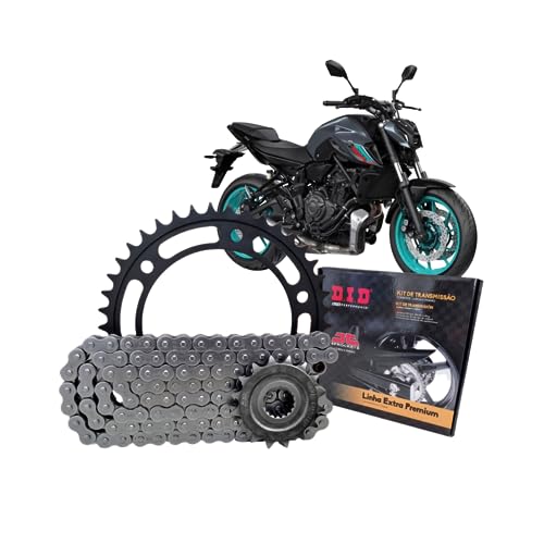 Kit Transmissão Relação Did Yamaha MT-07 MT07 Tracer 43/16T (525VX3-108ZB)