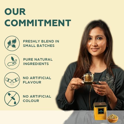 Image of CHAYAM Chamomile Tea Loose Leaf - 30g each | Pure Whole Chamomile Flowers | Calming Bedtime Herbal Tea | Good Sleep & Stress Relief | Caffeine-Free - pack of 2