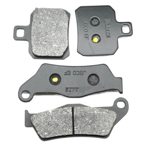 Plaquettes de frein Majesty 125 YP125 durables en matériau organique haute friction