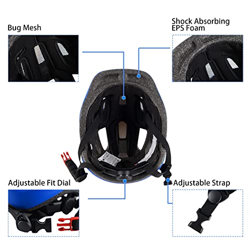 Image of Kids Bike Helmet for Ages 1-8 Years, Adjustable Toddler Boys and Girls Helmets, Lightweight Child Infant Bicycle Cycling Scooter Sports Helmet 48-54cm