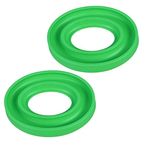 THINCAN 2 piezas carrete titular anillos bobinas bobinas organizadores bobinas silicona caja de almacenamiento para coser hilo bordado bobinas