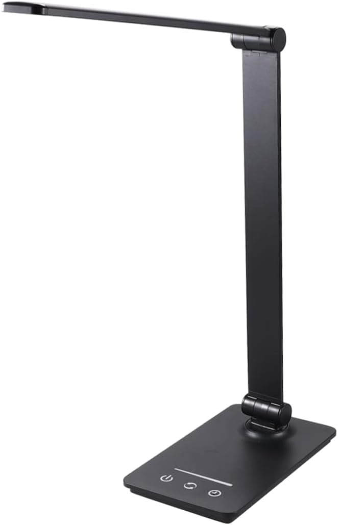 TEHAUX 1pc Led Eye Protection Desk Lamp Touch Control Rechargeable Modes for Bedroom Study Office