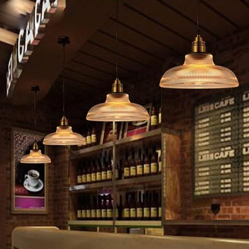 Lampe de lustre de luxe moderne éclairage LED en verre à rayures