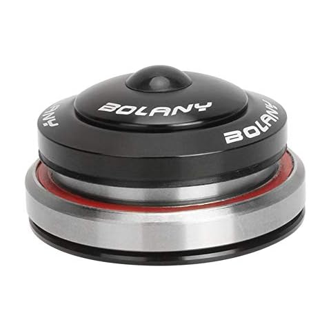 BIKECO Bicycle Bearing Headset,42 52 MTB Road Bicycle Headset 42 41.8 52mm 1 1/8" 1 1/5" Tapered Straight Fork Integrated Angular Contact Bearing Durable Auminum Alloy Bikes Headset Head Tube Cover