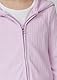 s.Oliver Verkürzte Sweatjacke mit Rippstruktur Flieder 92/98