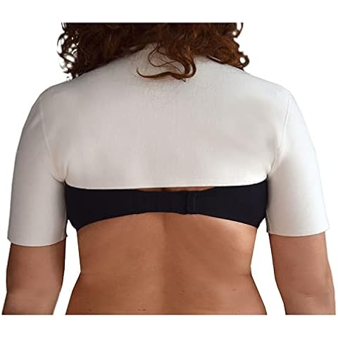 Anatomic Stretch Short Sleeve Wool Thermal Shrug Made in Italy (M) Cover