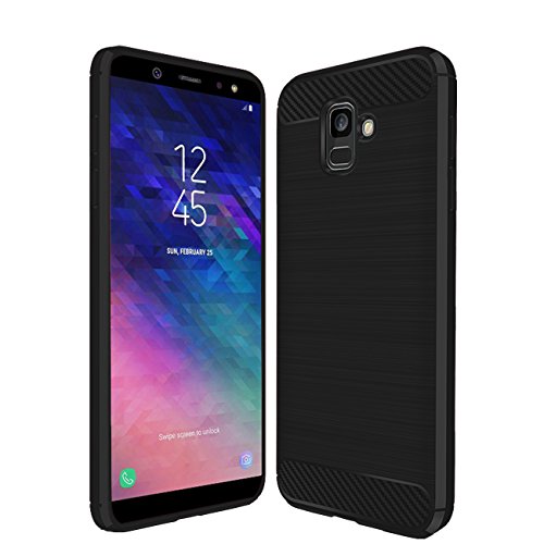 Plonglora Galaxy A6 Case, Slim Flexible TPU Case Anti-Slip Shockproof Anti-Scratch Protective Case for Samsung Galaxy A6 2018