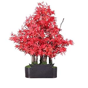 Indoor Maple Tree Simulation Bonsai Tree Green Plant Pot Plant Home Living Room Office Desktop Decoratie ornamenten…