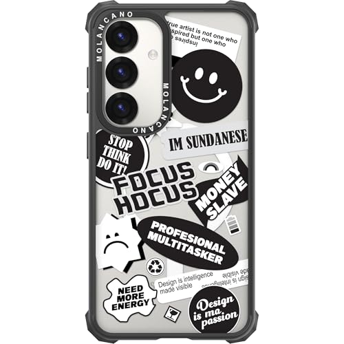Coque Samsung S25 MOLAN CANO protection transparente haut de gamme