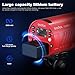 Godox AD100Pro Strobe Flash Light Portable 100Ws 2600mAh Battery 2.4G Wireless X System 1/8000 HSS 0.01-1.5s Recycling 360 Full Power Flashes for Photography Shooting Studio (Red)