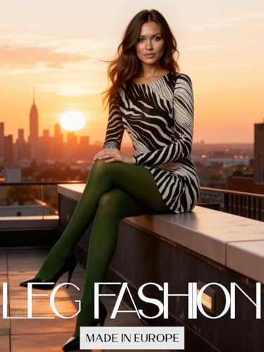 Image of Mila Marutti Opaque Tights for Women | Soft Stockings Pantyhoseier | - Made in EU
