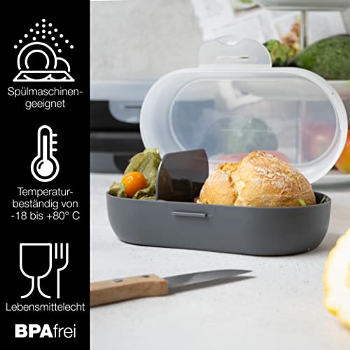 Moritz & Moritz 3x Brotdose mit Fächer - Mix & Match Lunchbox– Vesperdose Erwachsene