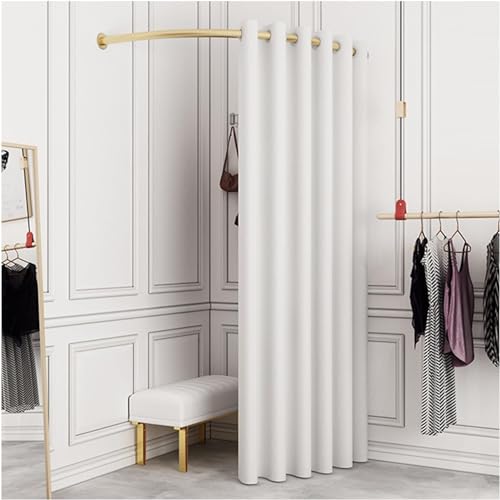 Cabine d'essayage d'angle vestiaire mobile pour petits commerces de vêtements