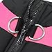 Didog Cold Weather Dog Warm Vest Jacket Coat,Pet Winter Clothes for Small Medium Large Dogs(Chest 14 Inch; Back Length 11 Inch, Pink)