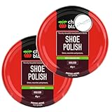 GETINSTYLE SHOP 2x 40g Shoe Polish Oxblood Core Cherry Blossom