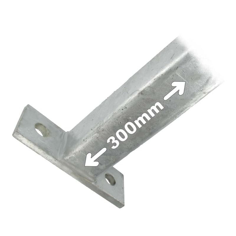 Electrical Galvanised Steel Channel (Strut) & Accessories (300mm Cantilever Arm) — image 1