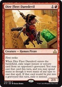 Dire Fleet Daredevil - Rivals of Ixalan