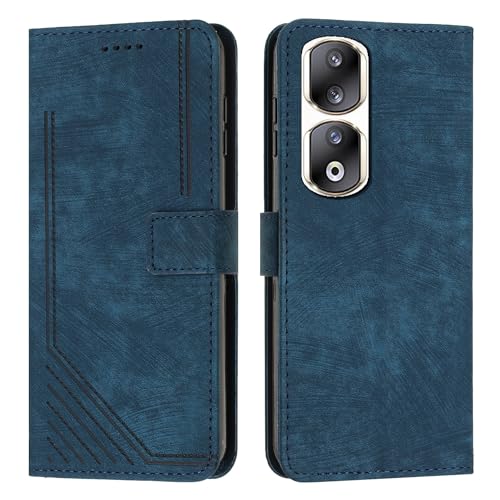 Étui de téléphone Honor 90 Pro bleu pour les déplacements