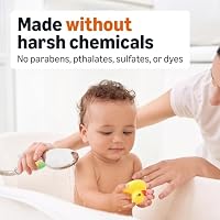 Amazon Basics Tear-Free Baby Hair and Body Wash, Lightly scented, 13.6 Fluid Ounce, 1-Pack, Packaging May Vary — image 4