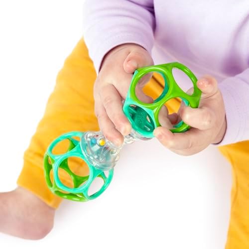Bright Starts Oball Shaker Rattle Toy, Ages Newborn Plus - 3