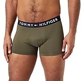 Tommy Hilfiger Herren Trunk Badehose, Army Green, L