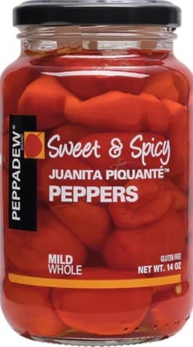 PEPPADEW Sweet Piquant Peppers, 14 Ounce