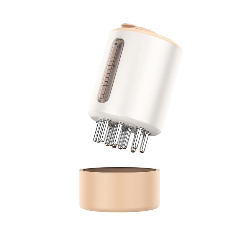 MIPPO® Electric Scalp Applicator Comb for Hair Growth | Essential Oil & Liquid Hair Applicator with Roller Ball Head | Scalp Massage & Serum Dispenser Tool-image-40