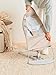 BabyBjörn Bouncer Balance Soft, Beige/Gray, Woven/Jersey | 2-in-1 Adjustable Baby Bouncer Seat and Toddler Chair, Newborn to Toddler (8-29 lbs), 4 Positions, Lightweight & Portable