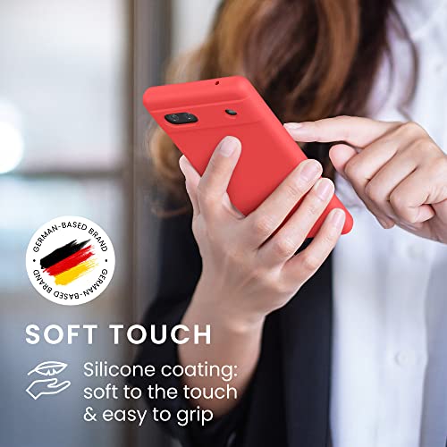 kwmobile Case Compatible with Google Pixel 6a Case - TPU Silicone Phone Cover with Soft Finish - Dolce Vita - Image 4