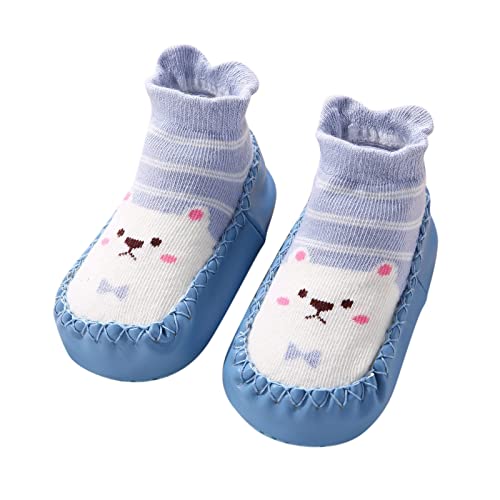 Autumn and Winter Cute Children Toddler Shoes Flat Bottom Non Slip Floor Sports Shoes Socks Shoes Toddler Black Shoes