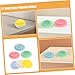 PACKOVE 6pcs Silicone Suction Pads for Bowls Plates Double-Sided Nonslip Suction Attachment for Toddlers Elderly Patients